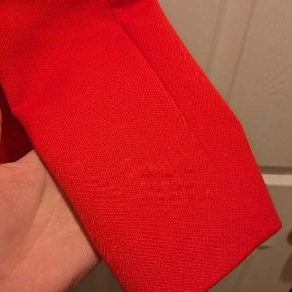 H&M Red Orange Coat / Jacket Size 2 - Picture 3 of 6